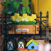 Garden House DIY Book Nook Shelf Insert - joiecraft